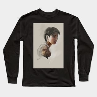 Jungkook semitone golden Long Sleeve T-Shirt